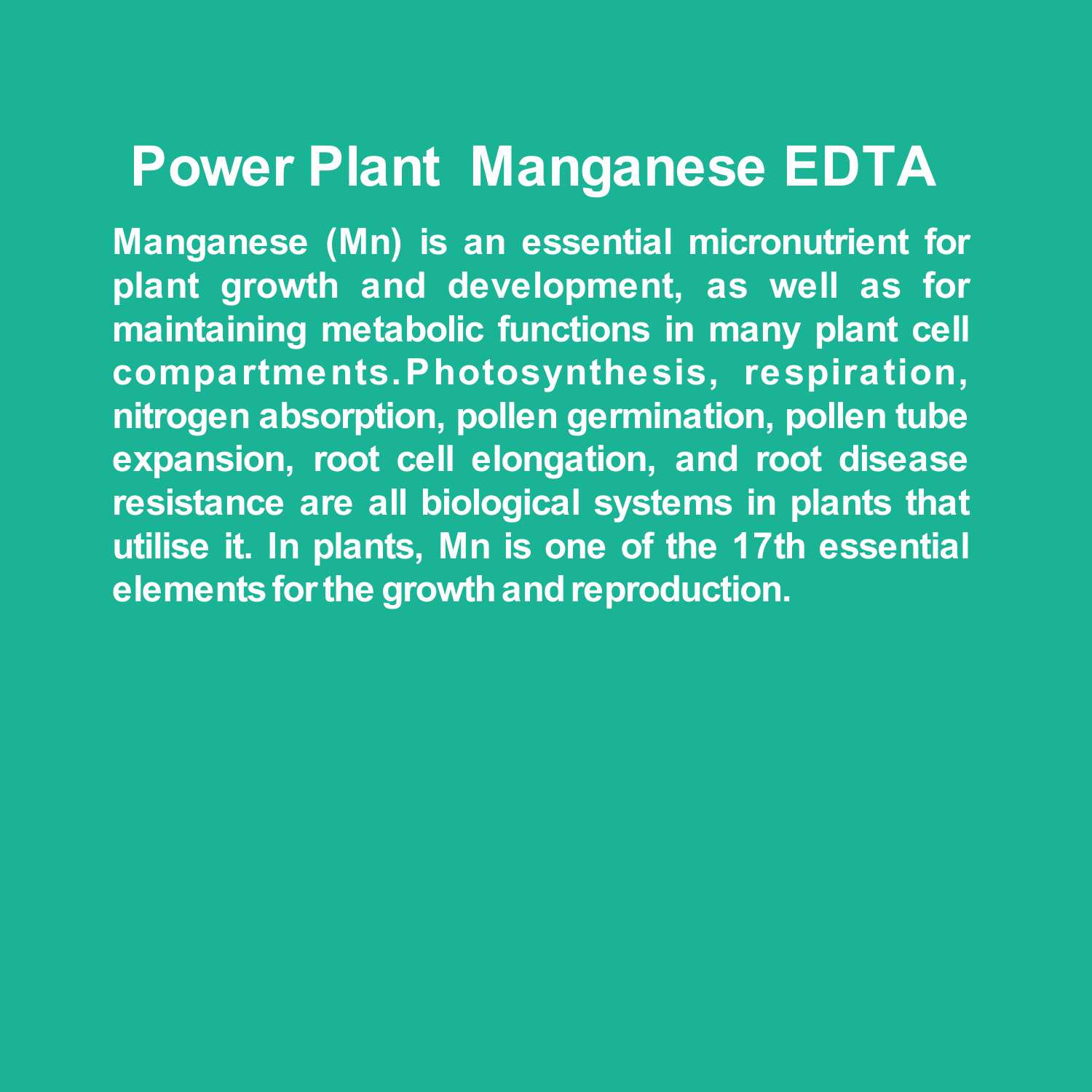 Manganese EDTA